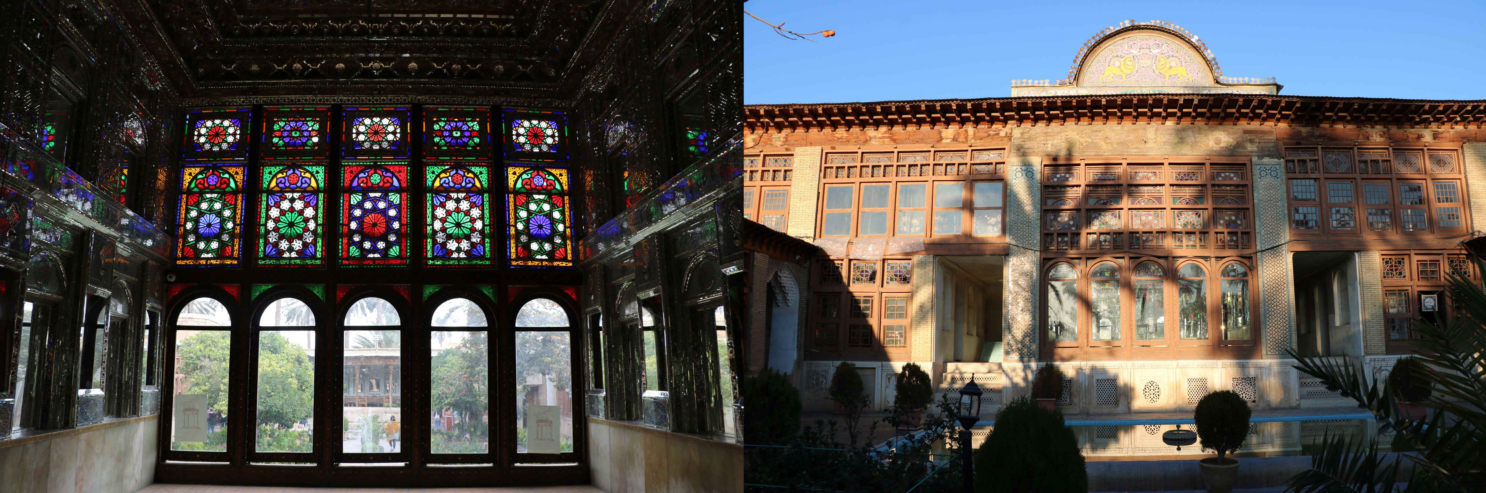 Orosi of Zinat-Al-Molk house Shiraz, Iran.